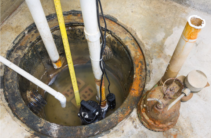 closed sump pump