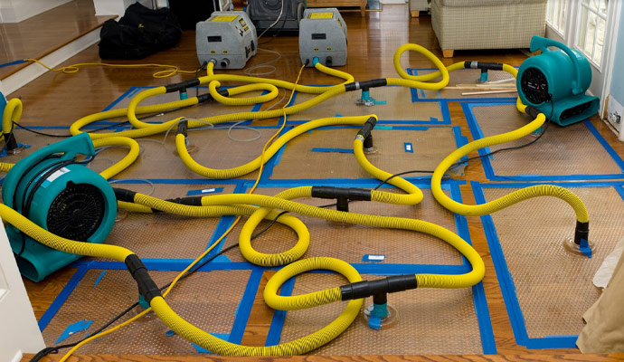 Water Damage Services Offered