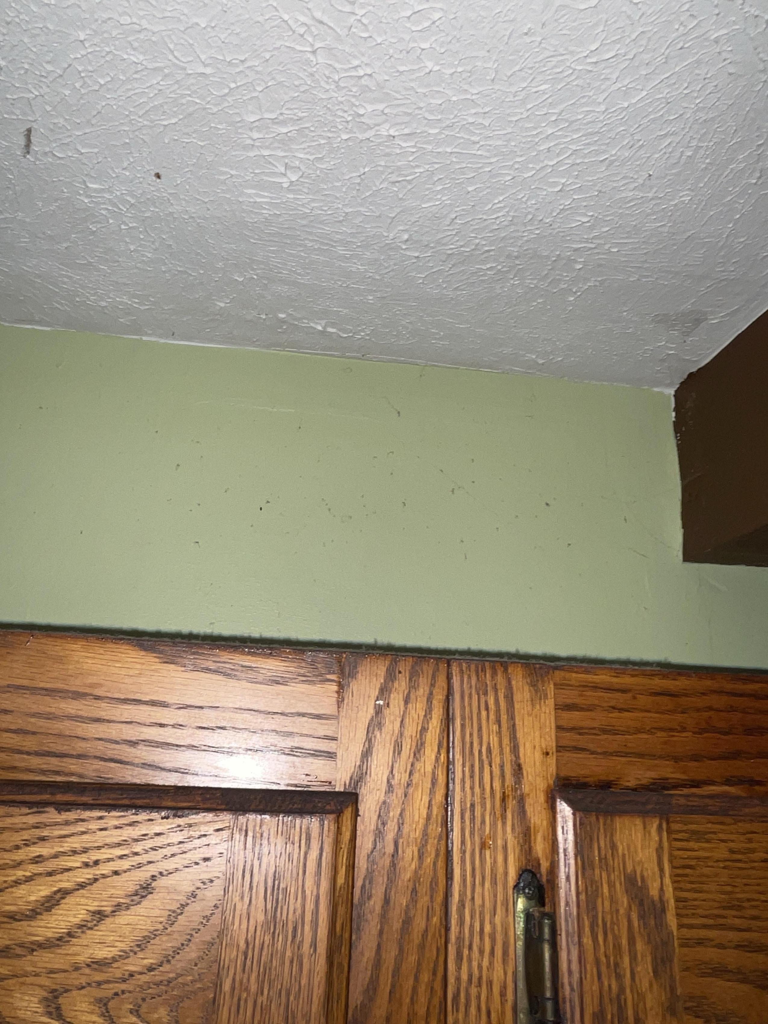 Soot in Kitchen on Ceiling