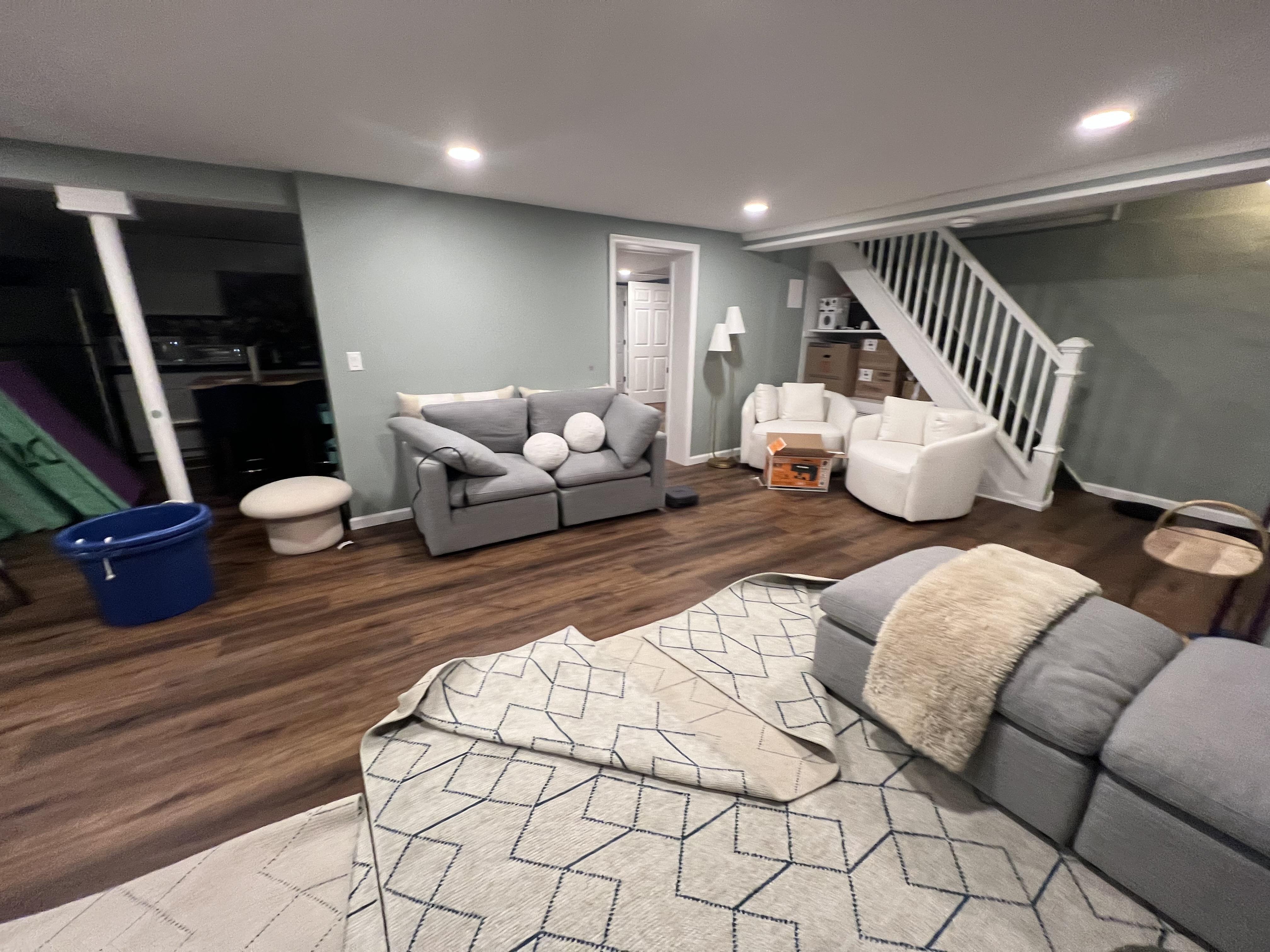 finished basement