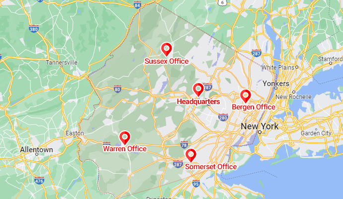 PDQ Restoration Service Area Map